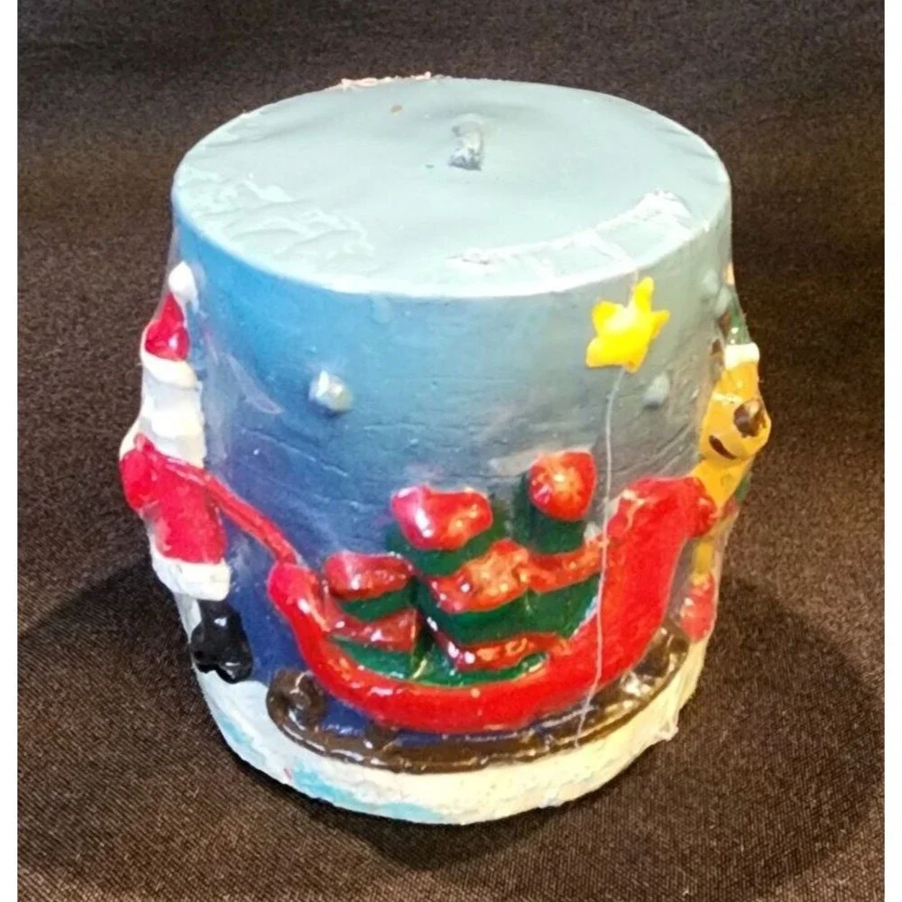 Holiday Candles Set of 5 New in Box